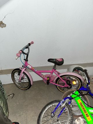 Bicicleta infantil rosa