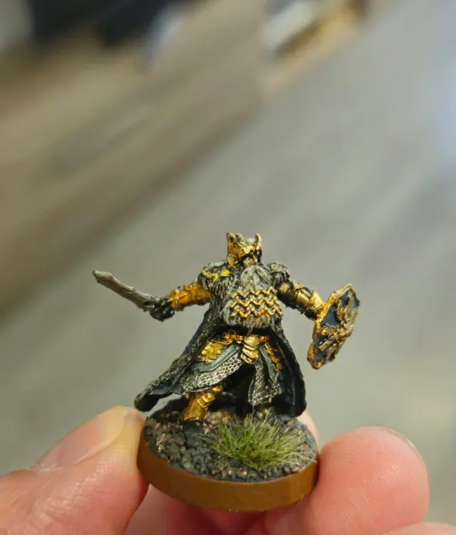 Miniatura ESDLA Thror Rey de la Montaña Solitaria