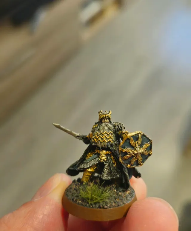 Miniatura ESDLA Thror Rey de la Montaña Solitaria