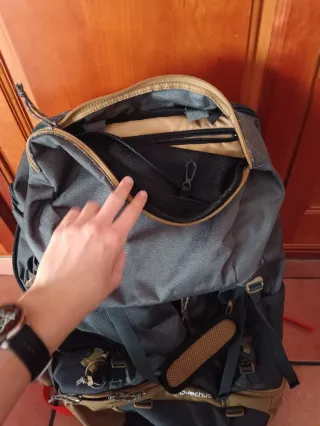 Mochila Forclaz Viaje Senderismo 50l+10l