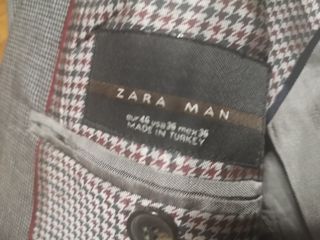 Chaqueta Zara hombre talla 46 tailored fit