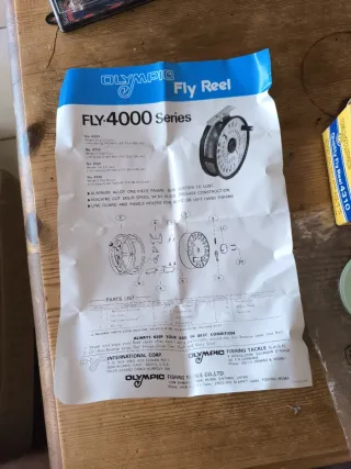 Carrete de pesca mosca Olympic Fly 4310