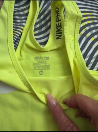 Lote 5 Camisetas Nike Pro Talla XS