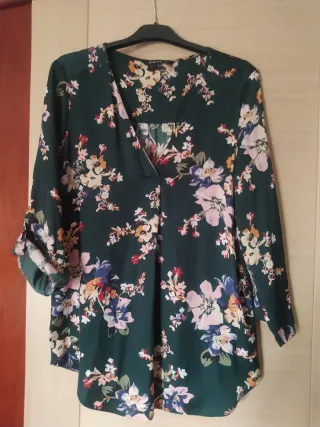 Lote 2 blusas de raso mujer