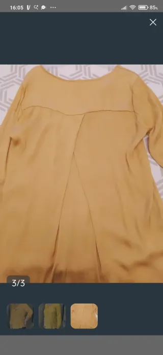 Lote 2 blusas de raso mujer