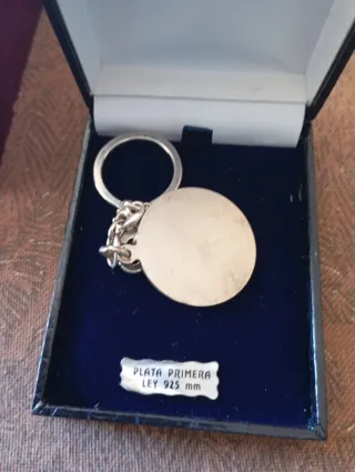 Llavero San Cristóbal Plata 925