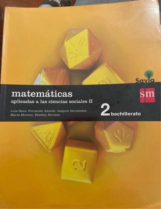 Matemáticas aplicadas a las ciencias sociales I...