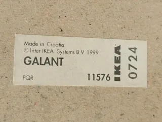 Mesa IKEA GALANT + cajonera + soporte PC