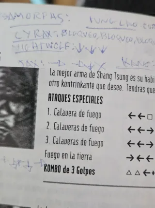 Mortal Kombat 3 PS1 PAL España