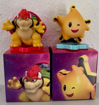 Figuras McDonald's super Mario La Película
