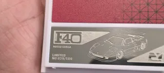 Maqueta Ferrari F40 Edición Limitada