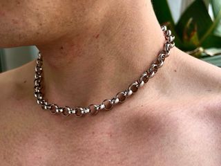 Conjunto pulsera+collar acero inoxidable