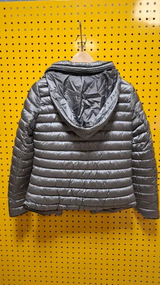 Abrigo acolchado plateado Reaction Talla XS