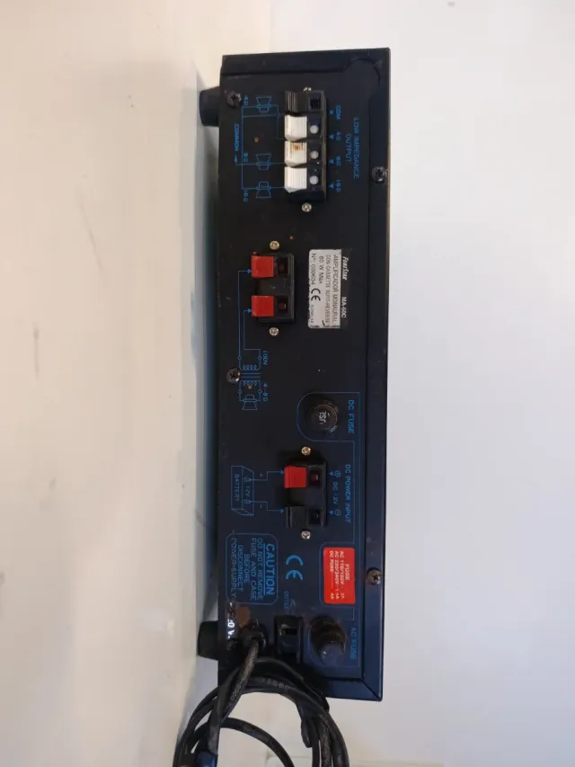 Amplificador Fonestar MA-60C Megafonía