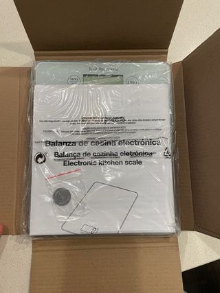 Báscula Cocina Electrónica El Corte Inglés