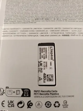 Kingston SSD A400 480GB