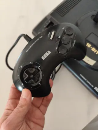 Sega Mega Drive I Consola Negra