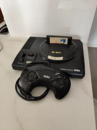 Sega Mega Drive I Consola Negra