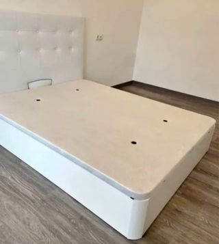 Canapé abatible madera y metal