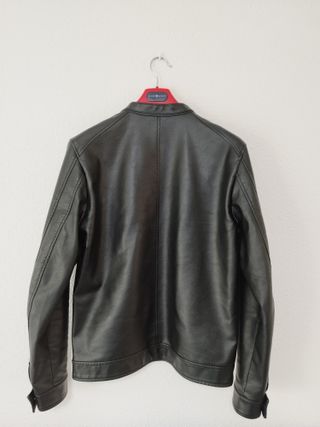 CHAQUETA CUERO JACK & JONES TALLA L