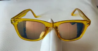 Occhiali da sole unisex gialli