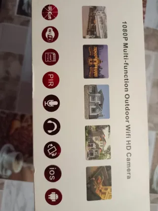 Cámara WiFi Batería HD