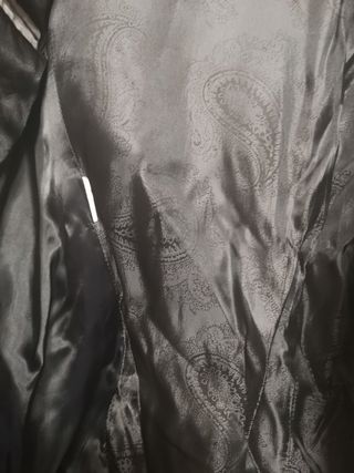 Chaqueta Zara hombre talla 46 gris tailored fit