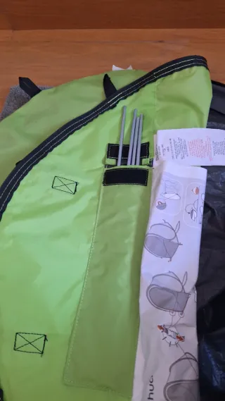 Tienda campaña Quechua 2 segundos verde