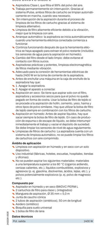 Aspiradora Industrial  Potente