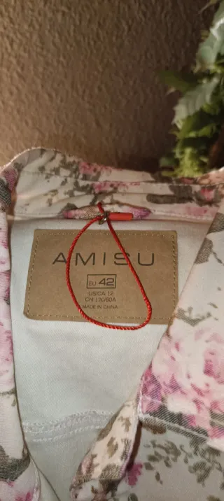 Cazadora AMISU floral talla L