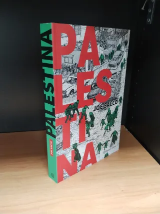 Palestina Joe Sacco nuevo impecable