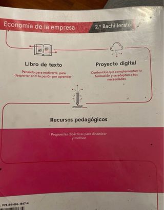 Economía de la empresa 2.º Bachillerato