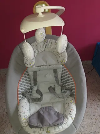 Columpio bebé Joie gris