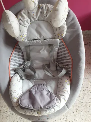 Columpio bebé Joie gris