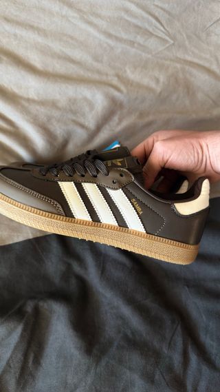 Zapatillas Adidas Samba Mujer Marrones