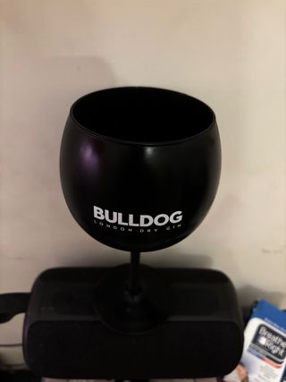 Bicchiere Bulldog London Dry Gin Nero