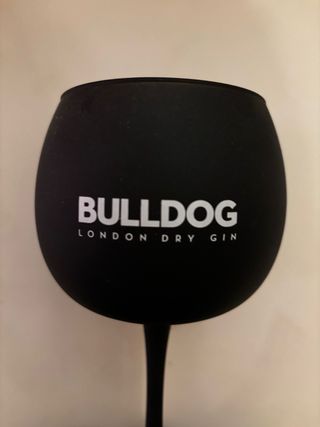 Bicchiere Bulldog London Dry Gin Nero