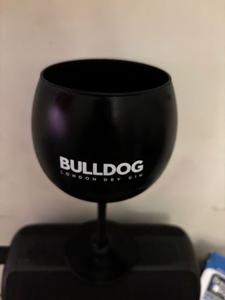 Bicchiere Bulldog London Dry Gin Nero