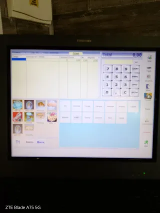 TPV Táctil Toshiba con Impresora+caja