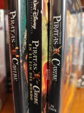 Piratas del Caribe DVD