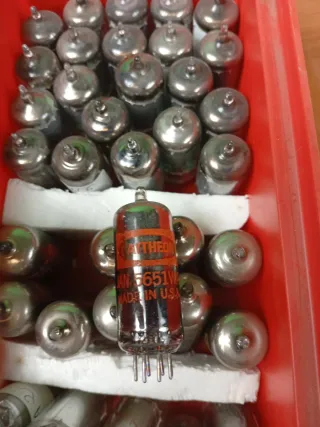 Lote Válvulas Radio