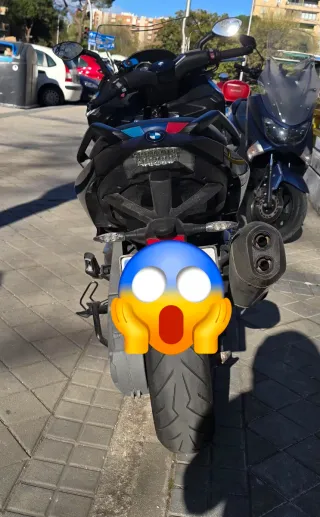 BMW C650 Sport 2017 Negra