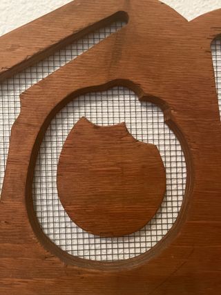 Estopa Letras Madera