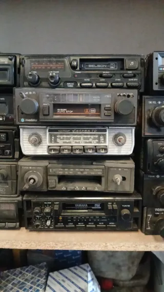 Lote Radios Coche Antiguas Varios Marcas