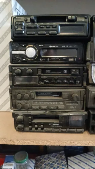 Lote Radios Coche Antiguas Varios Marcas