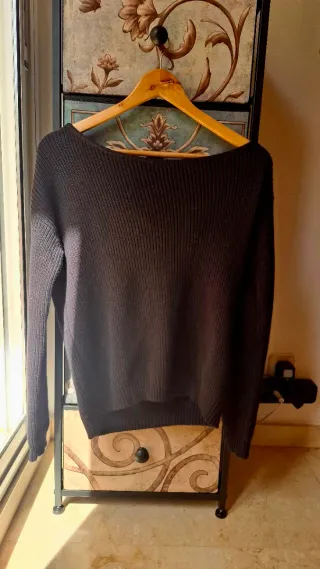 Jersey Even & Odd Negro asimétrico