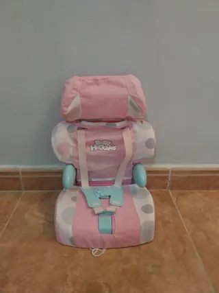 Silla de coche para muñeco Baby Huggies