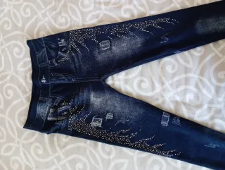 Leggings niña estilo vaquero 13 años