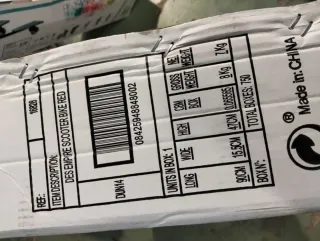 Patinete Scooter Empire Bike - Rojo