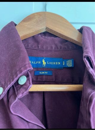 Camisa Ralph Lauren Morada Talla S